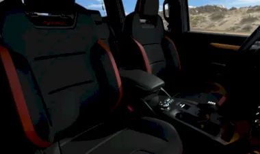 Ghế ngồi theo phong cách thiết kế Ford Performance